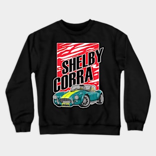 Vintage Car Shelby Cobra Crewneck Sweatshirt